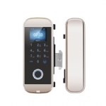 Fingerprint Glass Door Lock iGlass108-J